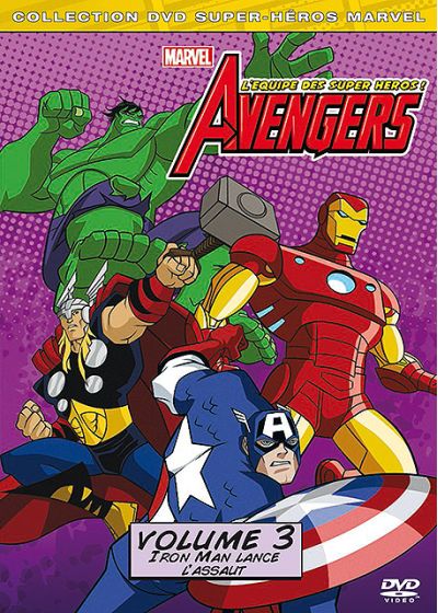 Avengers : l'équipe des super héros ! - Volume 3 - Iron Man lance l'assaut - DVD