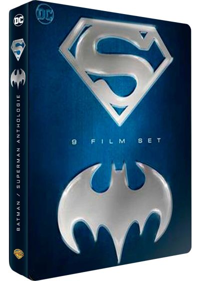 Batman / Superman - Coffret 9 films (Pack) - DVD