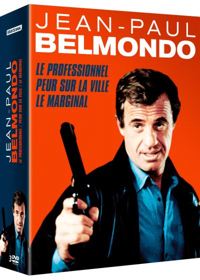 Jean-Paul Belmondo : Le professionnel + Peur sur la ville + Le marginal (Pack) - DVD