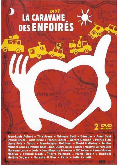 Les Enfoirés 2007 - La Caravane des Enfoirés - DVD