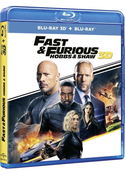 Fast & Furious : Hobbs & Shaw (Blu-ray 3D + Blu-ray 2D) - Blu-ray 3D