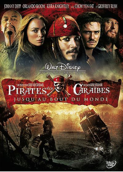 Pirates des Caraïbes : Jusqu'au bout du Monde - DVD