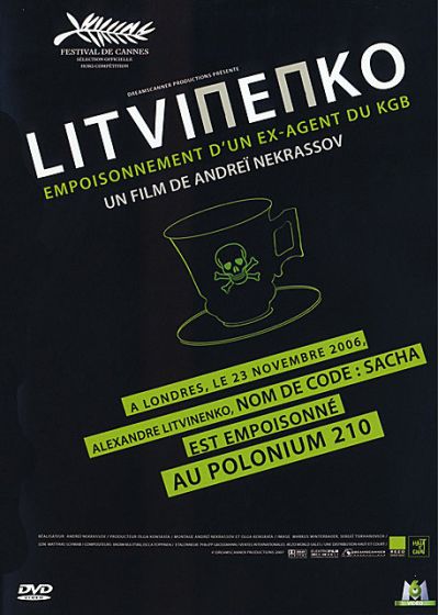 Litvinenko, empoisonnement d'un ex-agent du KGB - DVD