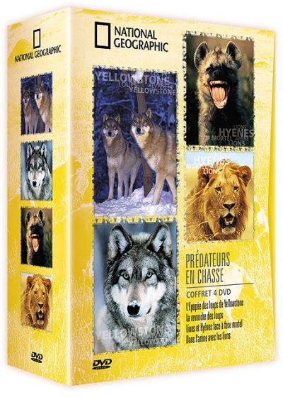 National Geographic - Coffret - Prédateurs en chasse - DVD