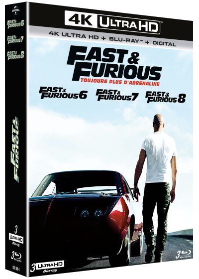 Fast & Furious 6, 7 & 8 (4K Ultra HD + Blu-ray + Digital) - 4K UHD