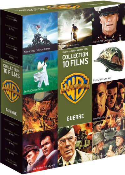 90 ans Warner - Coffret 10 films - Guerre - DVD