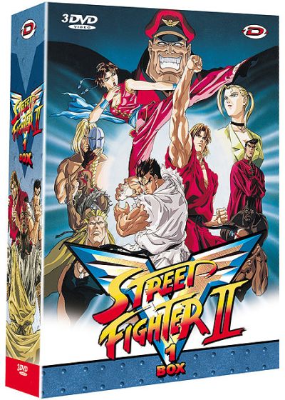 Street Fighter II - V - La série intégrale non censurée : Box 1/2 - DVD