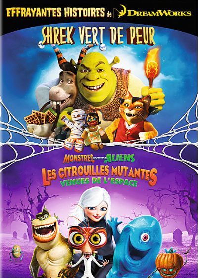 Shrek vert de peur + Monstres contre Aliens : Les citrouilles mutantes venues de l'espace - DVD