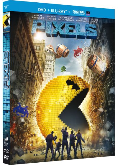 Pixels (Combo Blu-ray + DVD + Copie digitale) - Blu-ray