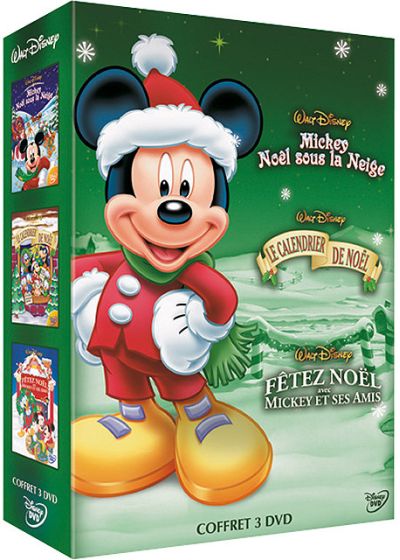 Coffret - Mickey, Noël sous la neige + Le calendrier de Noël + Fêtez Noël avec Mickey et ses amis (Pack) - DVD