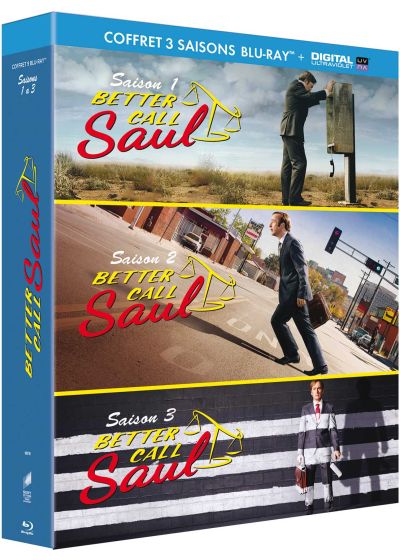 Better Call Saul - Saisons 1 à 3 (Blu-ray + Copie digitale) - Blu-ray