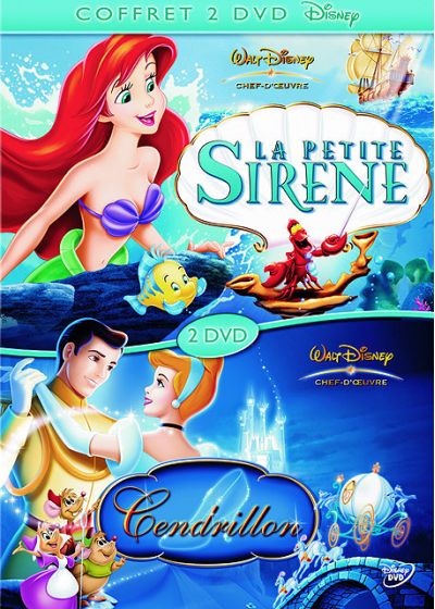 La Petite sirène + Cendrillon (Pack) - DVD