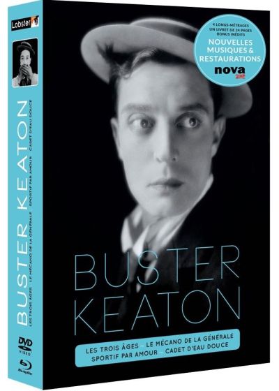 Buster Keaton - 4 longs métrages : Les Trois âges + Le Mécano de la Générale + Sportif par amour + Cadet d'eau douce (Combo Blu-ray + DVD) - Blu-ray