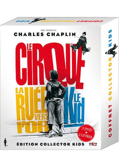 Charles Chaplin - Coffret Kids - Le kid + Le cirque + La ruée vers l'or (Édition Collector) - DVD