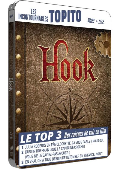 Hook ou la revanche du Capitaine Crochet (Combo Blu-ray + DVD - Édition boîtier métal FuturePak) - Blu-ray