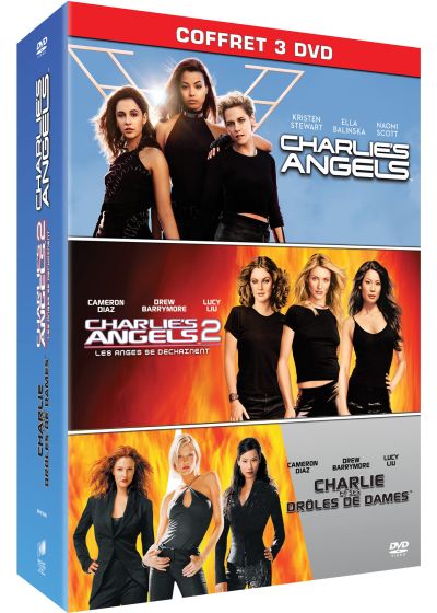 Charlie et ses drôles de dames + Charlie's Angels 2 : Les Anges se déchaînent + Charlie's Angels - DVD