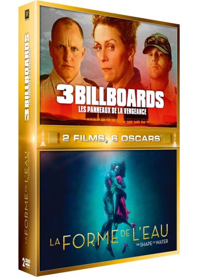 3 Billboards - Les panneaux de la vengeance + La Forme de l'eau (Pack) - DVD