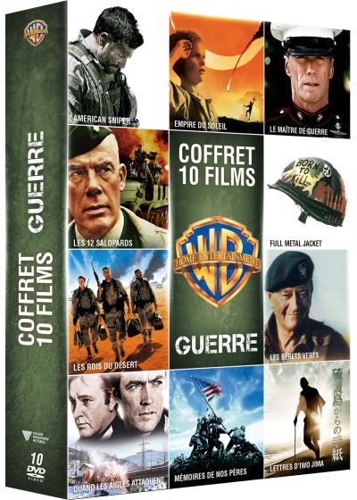 Collection de 10 films de guerre Warner (Pack) - DVD