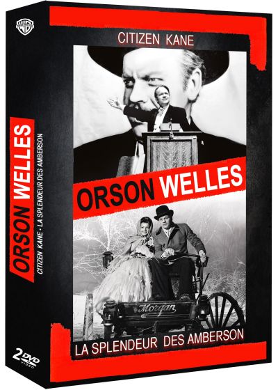 Orson Welles : Citizen Kane + La splendeur des Amberson (Pack) - DVD