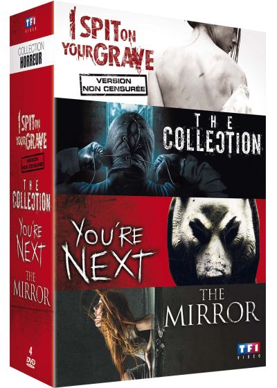 Collection horreur : I Spit On Your Grave + The Collection + You're Next + The Mirror (Pack) - DVD