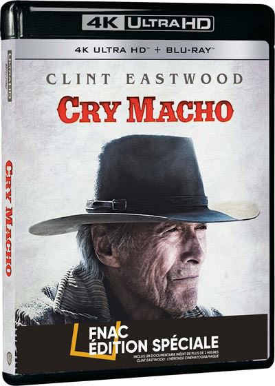 Cry Macho (Exclusivité FNAC - 4K Ultra HD + Blu-ray + Blu-ray Bonus) - 4K UHD