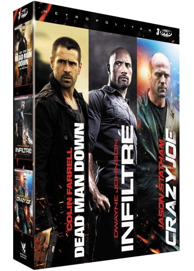 Dead Man Down + Infiltré + Crazy Joe (Pack) - DVD