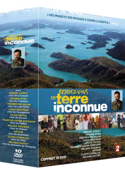 Rendez-vous en terre inconnue - Coffret 10 DVD - DVD