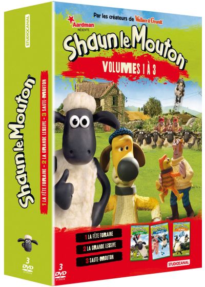 Shaun le mouton - Volumes 1 à 3 (Pack) - DVD