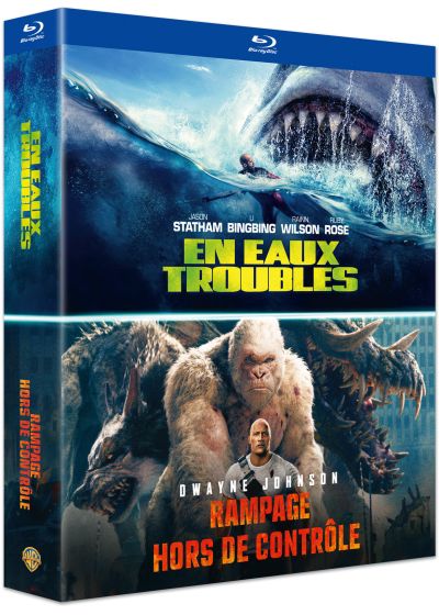 En eaux troubles + Rampage - Hors de contrôle (Pack) - Blu-ray