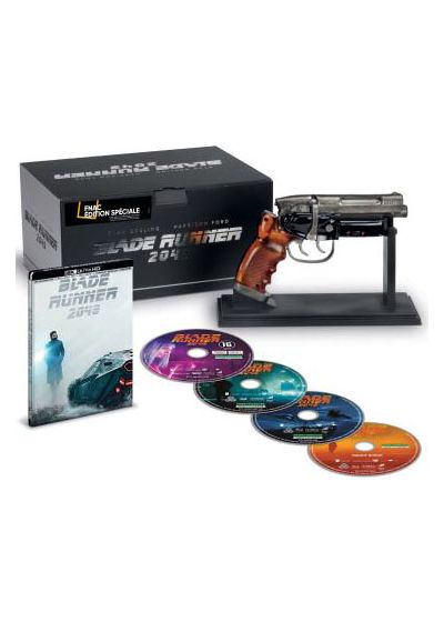Blade Runner 2049 (Exclusivité FNAC - Coffret Édition SteelBook 4K Ultra HD + Blu-ray 3D + Blu-ray + Blu-ray bonus + Digital UltraViolet + Blaster) - 4K UHD