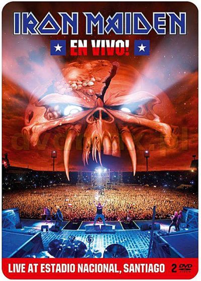 Iron Maiden - En Vivo! : Live at Estadio Nacional, Santiago (Édition SteelBook limitée) - DVD