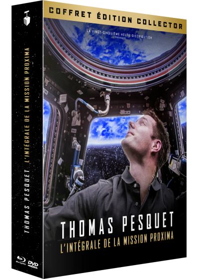 Thomas Pesquet - L'intégrale de la mission Proxima : Dans les yeux de Thomas Pesquet et autres aventures spatiales + 16 levers de soleil + L'Étoffe d'un héros + L'Envoyé spatial (3 Blu-ray + 3 DVD + Bande originale dématérialisée) - Blu-ray