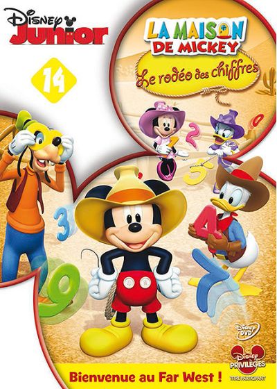 La Maison de Mickey - 14 - Le rodéo des chiffres - DVD