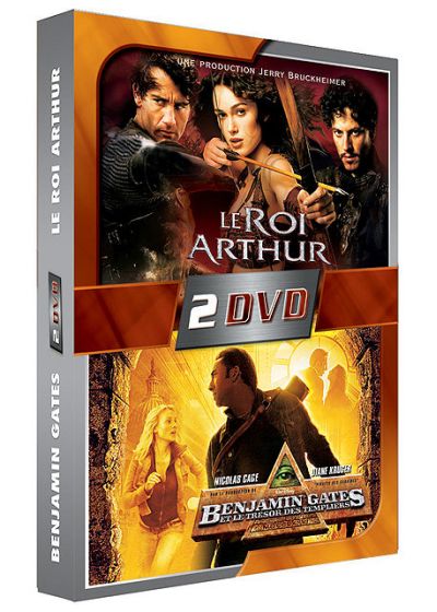 Le Roi Arthur + Benjamin Gates et le trésor des Templiers - DVD