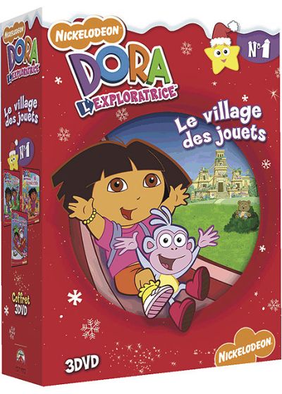 Dora l'exploratrice - Coffret n° 1 : Le village des jouets (Pack) - DVD