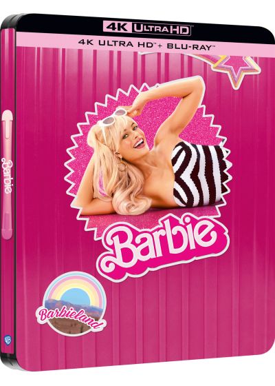 Barbie (4K Ultra HD + Blu-ray - Édition boîtier SteelBook) - 4K UHD