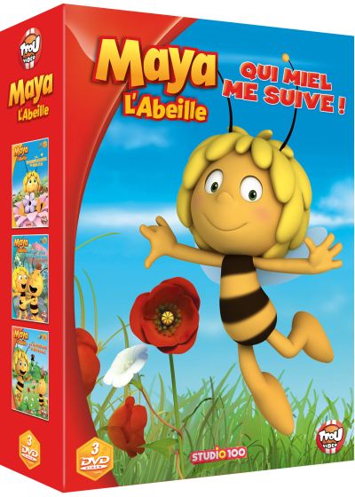 Maya L'abeille - Qui miel me suive ! - Coffret 3 DVD (Pack) - DVD
