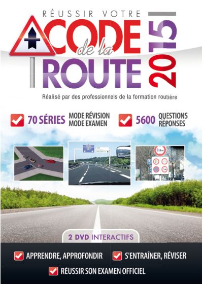 Réussir votre code de la route 2015 - DVD