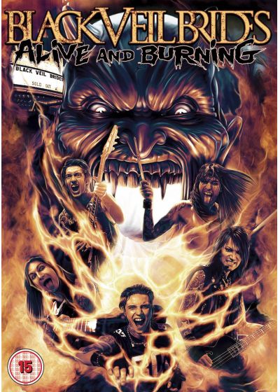 Black Veil Brides : Alive and Burning - DVD