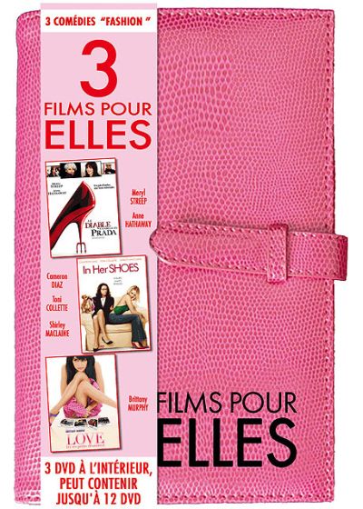3 films pour elles : 3 comédies fashion - Notebook 3 DVD (Pack) - DVD