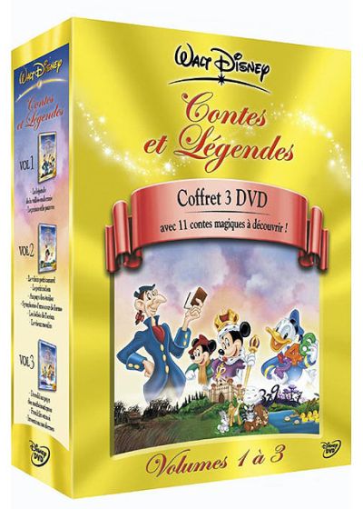 Contes et Légendes - Coffret - Volume 1 à 3 - DVD
