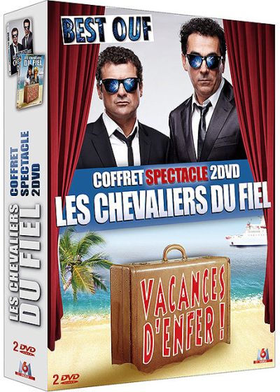 Les Chevaliers du Fiel - Coffret - Vacances d'enfer + Le best ouf (Pack) - DVD