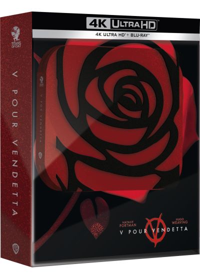 V pour Vendetta (Édition Titans of Cult - SteelBook 4K Ultra HD + Blu-ray + goodies) - 4K UHD