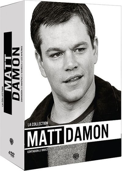 La Collection Matt Damon : Invictus + Au-delà + Les infiltrés + Contagion (Édition Limitée) - DVD