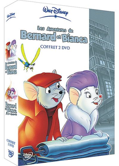 Les Aventures de Bernard et Bianca + Bernard et Bianca au pays des kangourous (Pack) - DVD