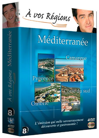 A vos régions - Méditerranée : Camargue, Provence, Corse du sud, Ombrie - DVD