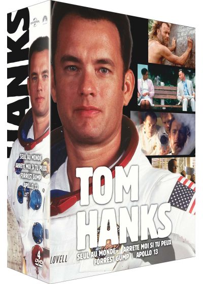 Tom Hanks - Coffret : Forrest Gump + Seul au monde + Arrête-moi si tu peux + Apollo 13 (Pack) - DVD