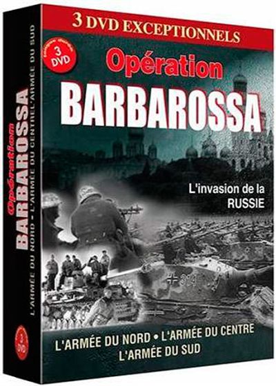 Opération Barbarossa : L'armée du Nord / L'armée du centre / L'armée du Sud - DVD
