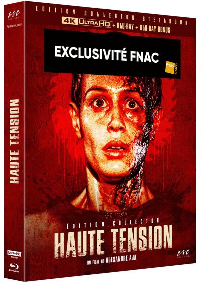 Haute tension (Édition Spéciale Fnac - Boîtier SteelBook - 4K Ultra HD + Blu-ray + Blu-ray bonus) - 4K UHD