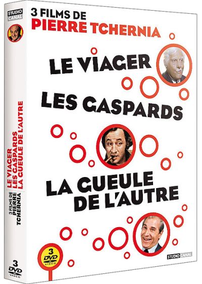 3 films de Pierre Tchernia - Le viager + Les gaspards + La gueule de l'autre (Pack) - DVD